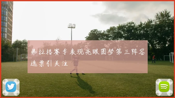 弗拉格赛季表现亮眼圆梦第三阵容选票引关注